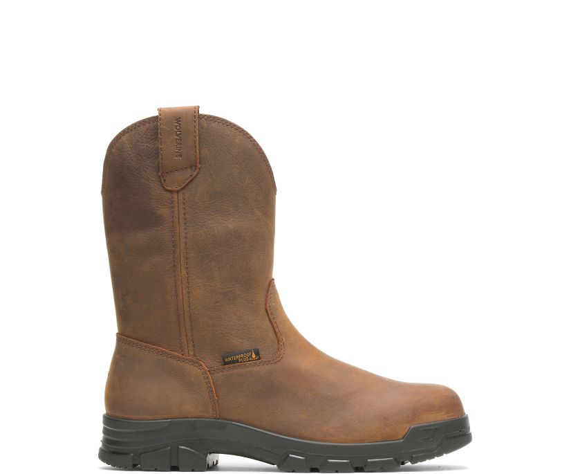 Bottes Wolverine Chainhand Wellington Homme - Marron (IYN589136)